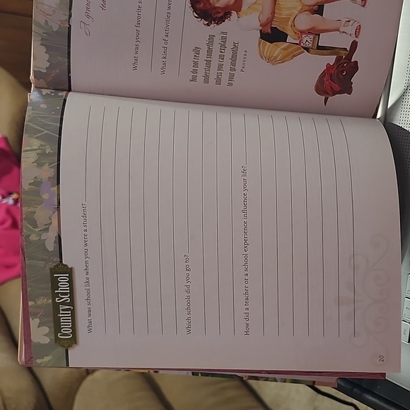 Grandma, What was it Like Growing Up Country Memory Book diary family history - Picture 9 of 11